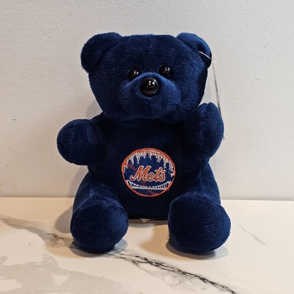 New York Mets Navy Blue Plush Teddy Bear - Picture 7 of 10